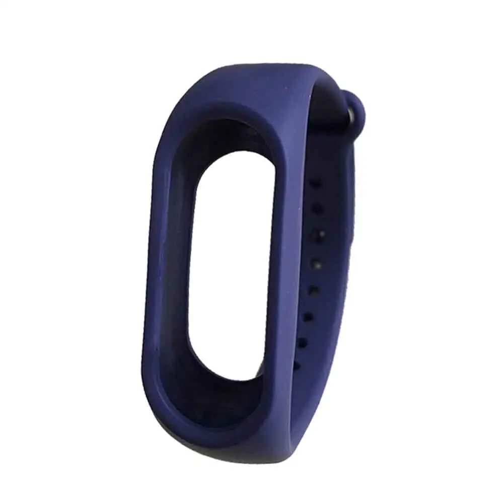 Мягкие силиконовые спортивные наручные часы ремешок для Xiaomi Hey+ Plus фитнес-трекер часы daniel wellington - Цвет: Midnight blue