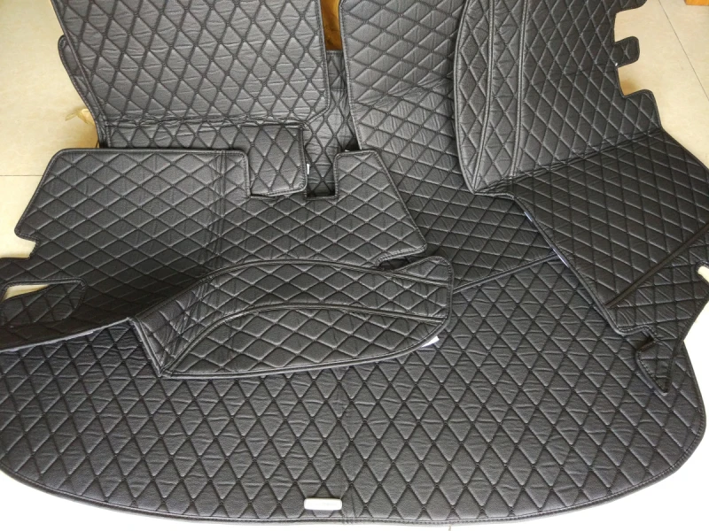 Chowtoto AA специальные коврики для багажника Opel Mokka автомобильный коврик+ задние коврики+ двухсторонние коврики Mokka прочный водонепроницаемый автомобильный багажный коврик