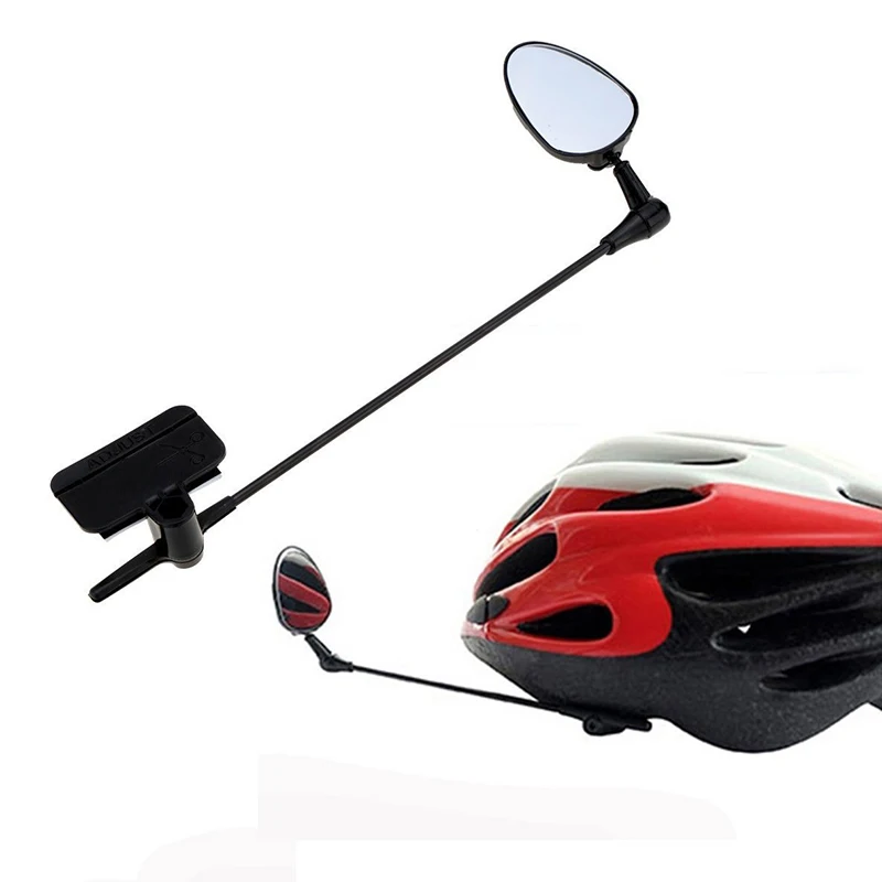 Вращающиеся солнцезащитные очки с зеркалом заднего вида на 360 градусов для езды на велосипеде, езды на велосипеде, шлема, Аксессуары для велосипеда