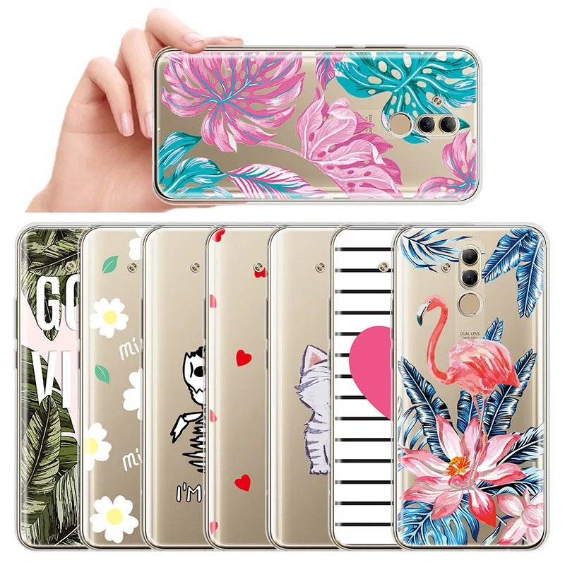 

Soft TPU Silicon Phone Case for Huawei P20 Lite P30 Pro Mate 10 Lite 20 Pro P20 Pro P30 For Honor 10 Lite 8X 10i Back Cover Case
