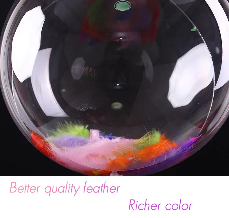 feather bobo balloon color-detail 5