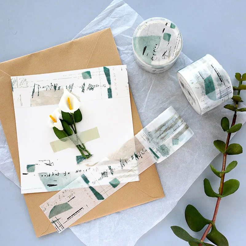 

30mm X 5m Creative Diary Diy Washi Tape Decorative Scrapbook Planner Masking Tape Adhesive Tape Label Sticker Stationery