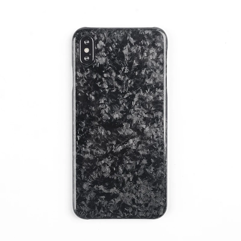 Buy New Forged Composite Real Carbon Fiber Mobile Phone Case For iPhone XS MAX Cover Full Protection For iPhone X XS XR Case