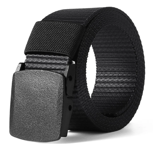 Fashion Classic Casual Big Size Nylon Waist Belt Tactical Adjustable