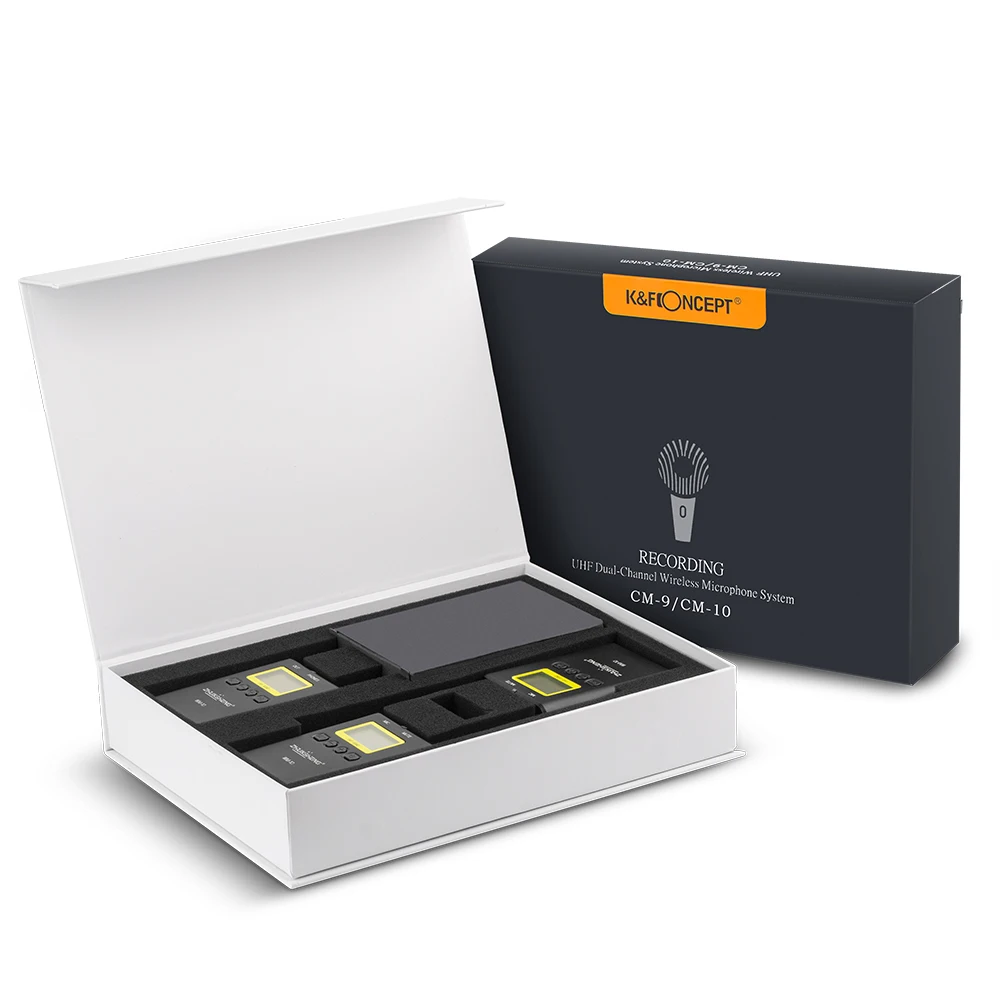 K&F Concept UHF 100M Wireless Lavalier
