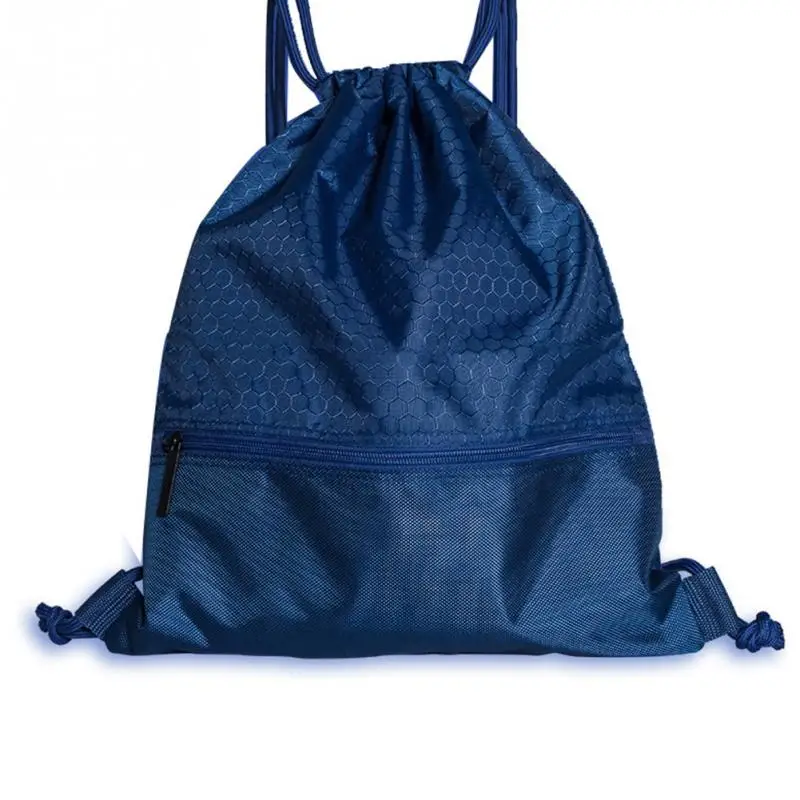 Портативная спортивная сумка из полиэстера с толстым шнурком для верховой езды рюкзак для спортзала на шнурке сумка для обуви одежда рюкзаки водонепроницаемые