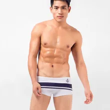 Для мужчин купальник в полоску короткие Мужские Шорты для купания Для мужчин Купальники Брюки Летний Пляж плавание брюки Фитнес