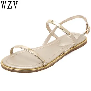 

Women Sandals Fashion Gladiator Sandals For Women Summer Shoes Female Flat Sandals Rome style Shoes Women C475