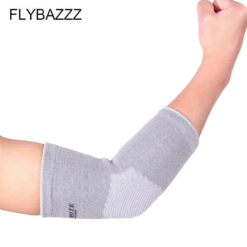 FLYBAZZZ 1PCS Elbow Brace Support Sport Safety Elbow Protector Protection Elastic Bandage Lengthen Absorb Sweat Elbow Pads Guard (4)