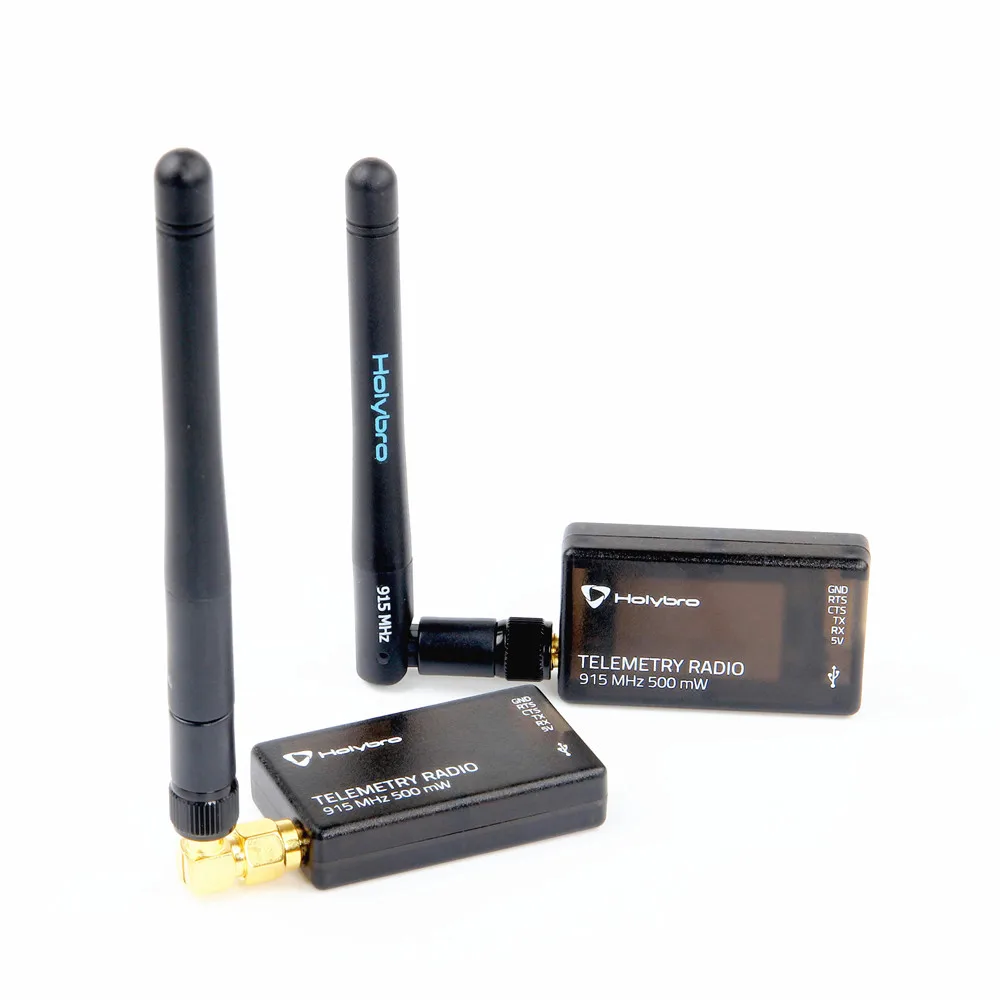 

Holybro 433Mhz 915Mhz 500mW Transceiver Radio Telemetry Set V3 for PIXHawk 4 Flight Controller - 433MHz / 915MHz