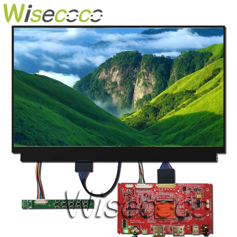 LQ125D1JW34 12,5 дюймов 4K lcd 3840*2160 UHD полный угол обзора TFT lcd тонкая панель eDP интерфейс 30 контактов 2 hdmi плата контроллера