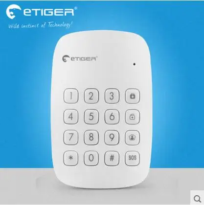 Free shipping Etiger 433Mhz wireless RFID tags keypad for Etiger S4 font b alarm b font