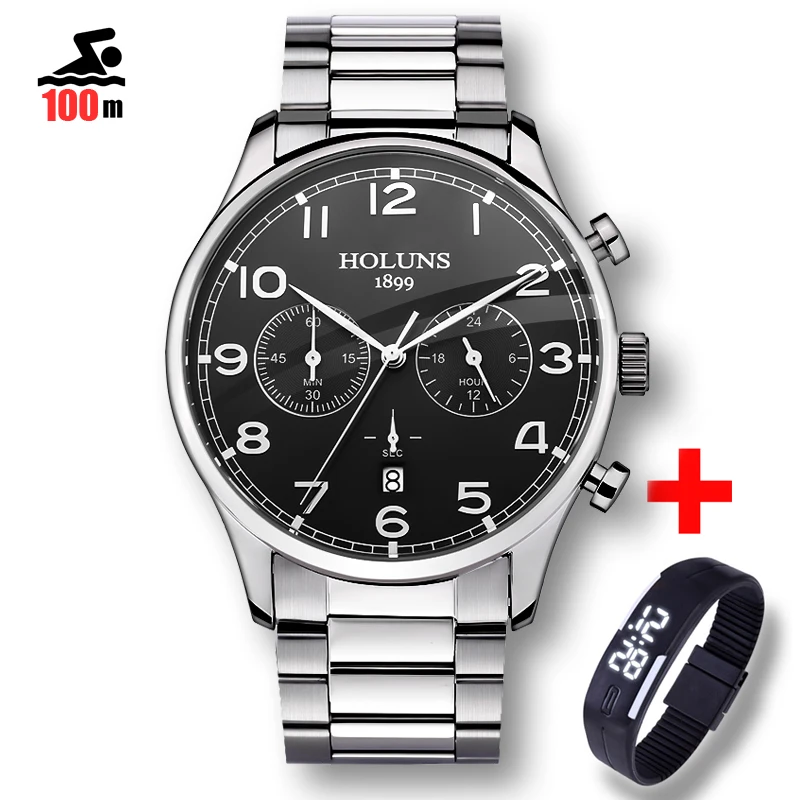 100M Waterproof Fashion Casual Brand Quartz Watch Men Milita