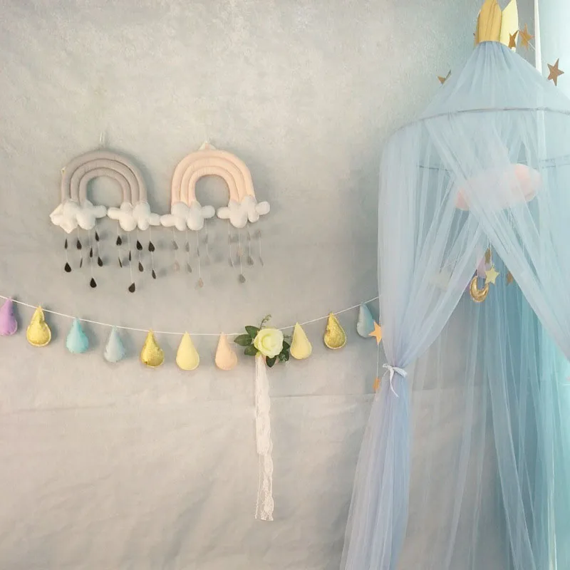 Kamimi облако Луна детская спальня подвесное украшение на стену опора для фотосъемки игрушки Рождественские лучшие подарки милый орнамент neting A908