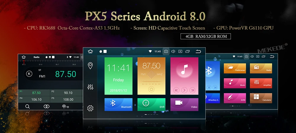 Clearance MEKEDE Car Multimedia player GPS Android 8.0 Car Radio 1 Din For BMW/E53/X5/E39 Canbus Rear View Camera Microphone USB DVR Wifi 19