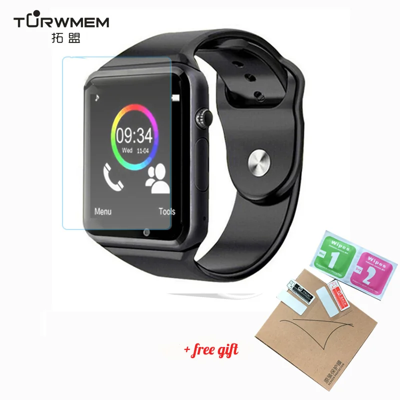 

A1 WristWatch Bluetooth Smart Watch Sport Pedometer With SIM Camera Smartwatch For Android Smartphone Russia T15 good than DZ09