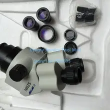 Супер прозрачные ювелирные инструменты 7X-45X бинокулярный зум мощность стерео микроскоп XTL2600