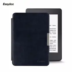 Easyacc оригинальный тонкий кожаный чехол для Amazon Kindle paperwhite крышки 1 2 3 2012 2013 2015 Smart 6 дюймов электронная книга Авто Режим сна/wak