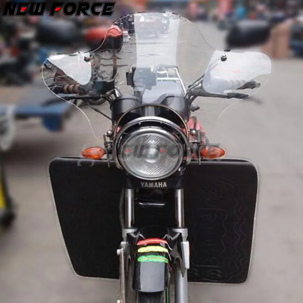 Универсальное ветровое стекло для Honda Shadow Spirit Sabre Aero ACE Steed VLX 400 600 1100 DLX VTX1300 1800 Magna VF 250 750