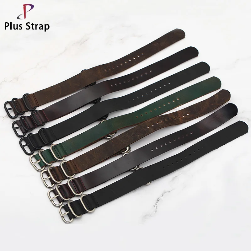 

Plus Strap Handmade 180mm Nato 4 Colors Fashion Watch Strap Replacement For Interchangeable Watch 20 22mm Men Watchband