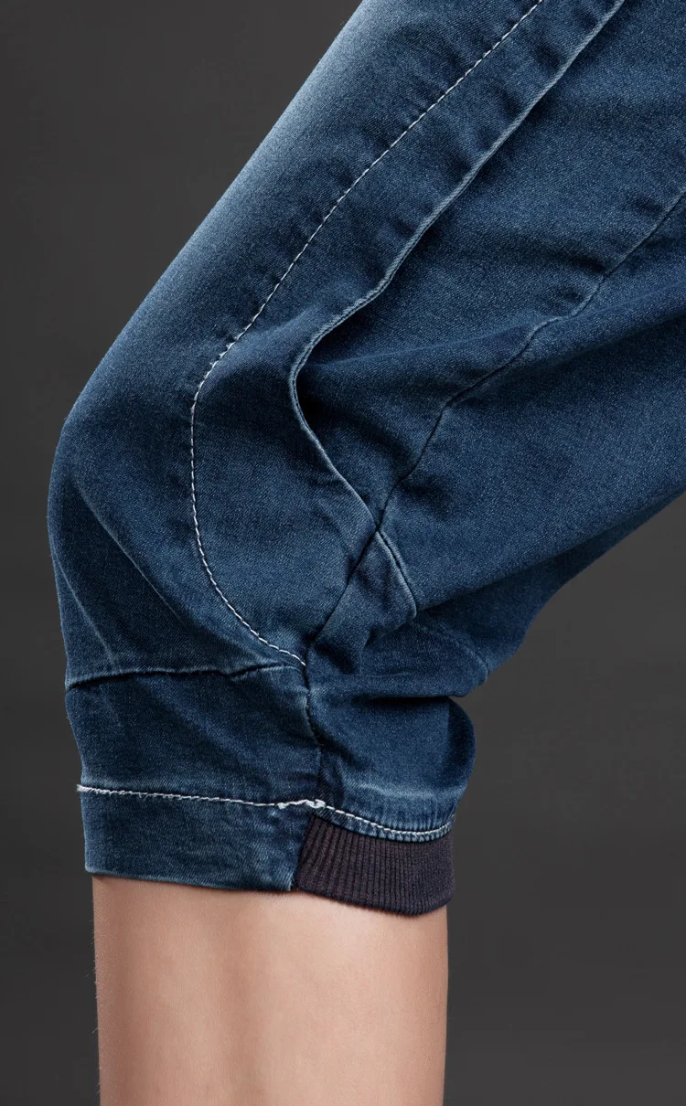 Летние капри, джинсы, брюки, стрейч размера плюс, бриджи, женские, деним, эластичный пояс, свободные, 5XL, до колена, джинсовые штаны для женщин