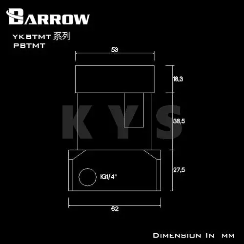 Barrow Mini акриловый RGB DDC насос резервуар с верхним комплектом|ddc pump|pump ddcreservoir pump |