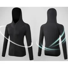 Осенняя спортивная куртка, эластичная блузка, худи для бега, пальто, женские колготки, футбольные майки, спортивная одежда для фитнеса, йоги, Женская толстовка