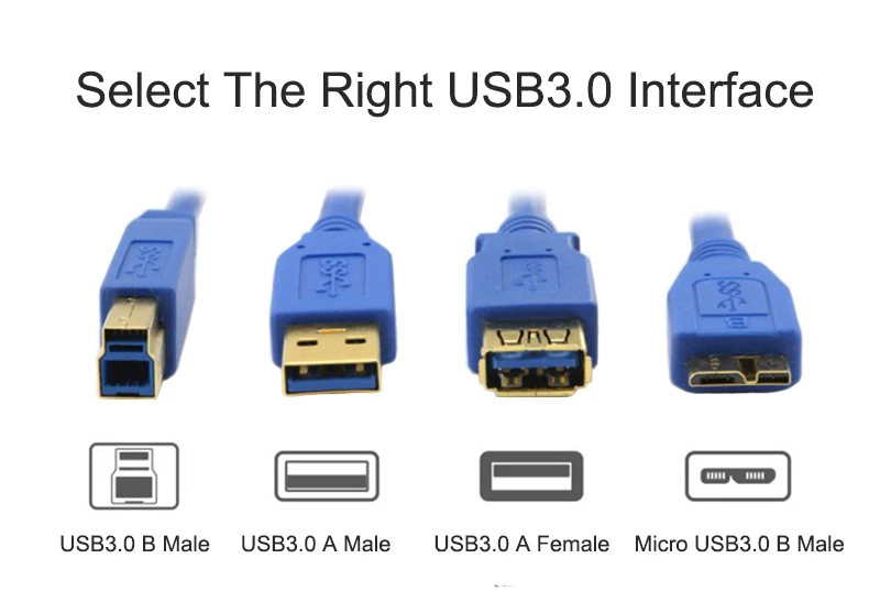 EGRINCY Micro USB 3,0 B кабель 2.1A Быстрая зарядка USB3.0 Тип A к Micro B Кабель для передачи данных для samsung Note 3 S5 Toshiba жесткий диск HDD