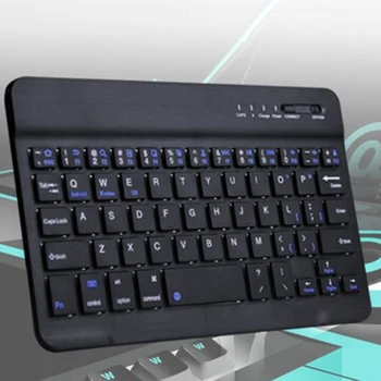 

Yuanlin 59 Keys Ultra-thin Mini Bluetooth 3.0 Keyboard BT Connection for iOS Android Windows PC Tablet High Quality 블루투스 키보드