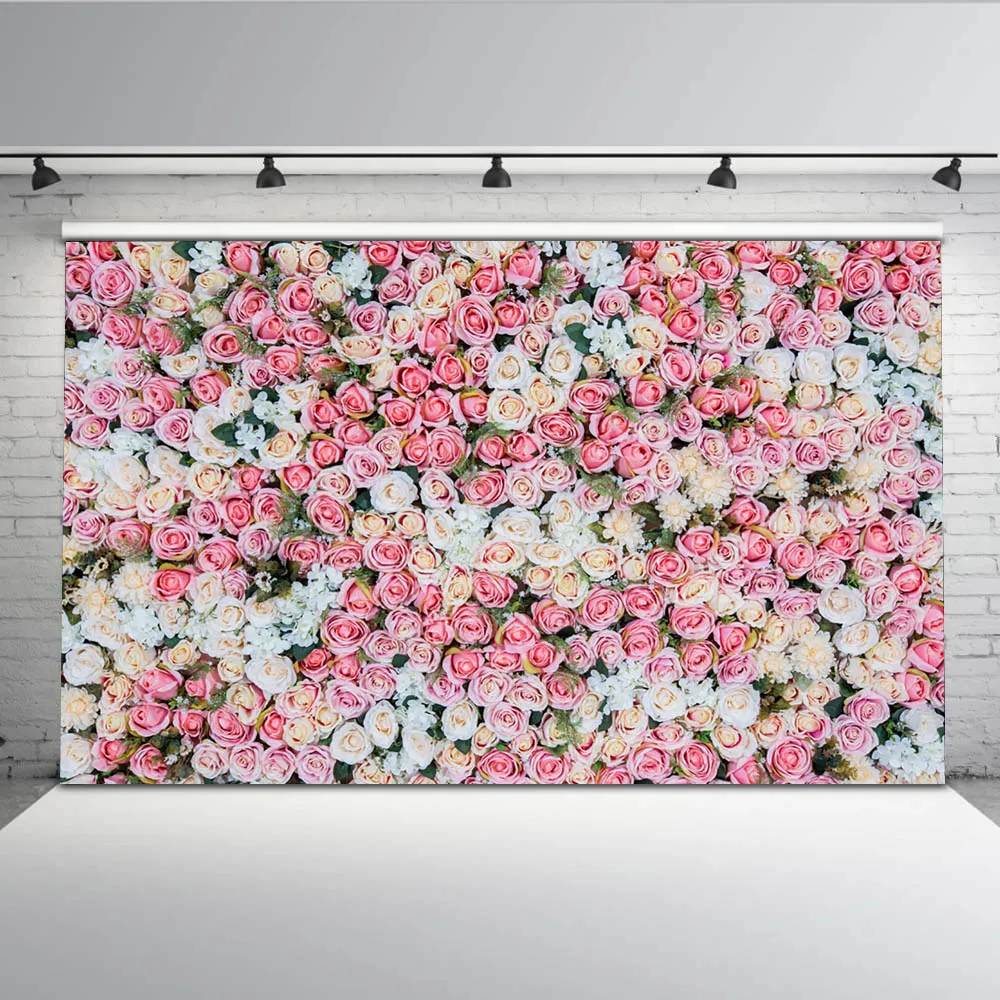 Mehofoto Wedding Flower Photo Booth Backdrops Married Background for