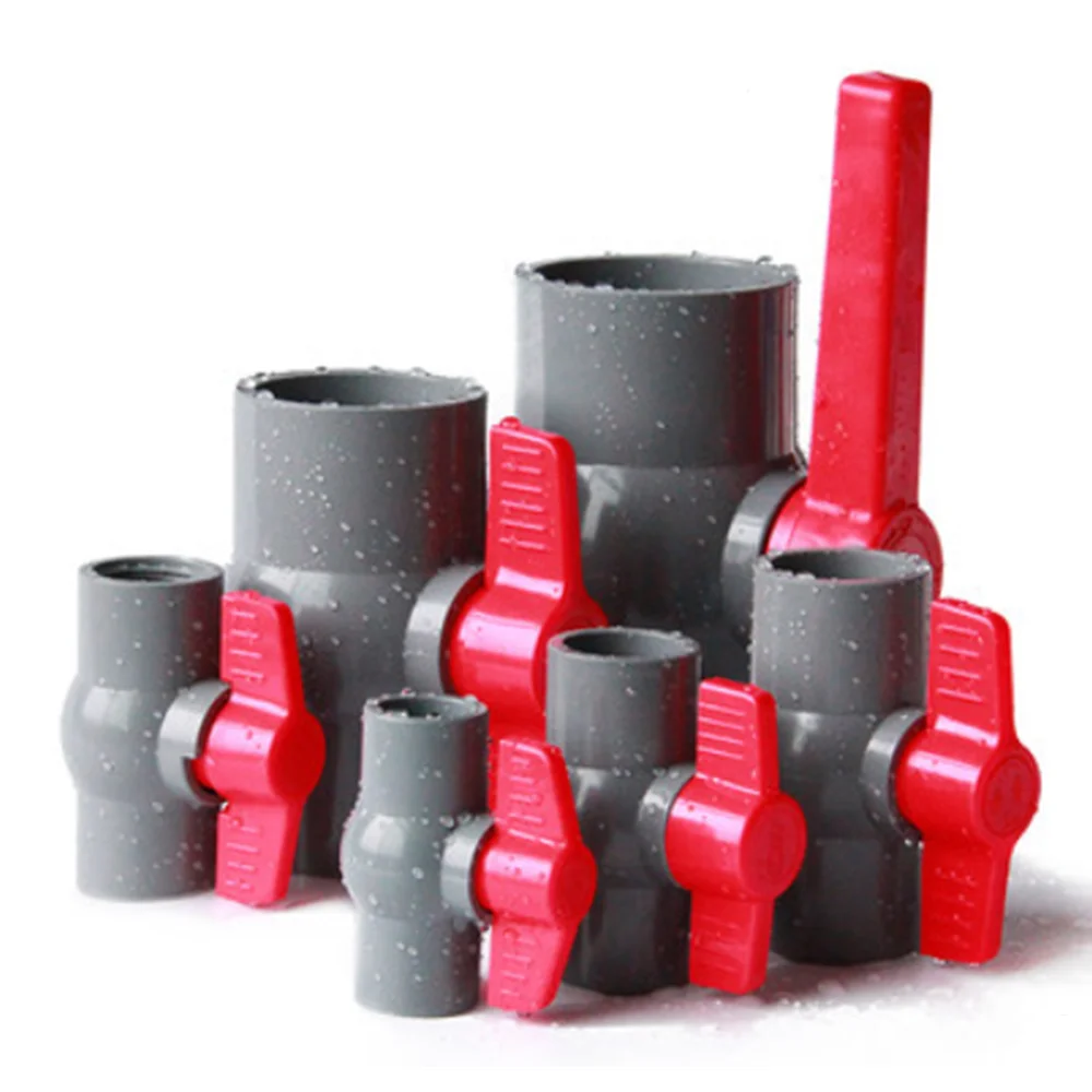 Водоснабжение и дренажные трубы быстродействующий клапан 20/25/32/40 мм шаровой клапан фитинг для водопроводной трубы промышленности инструменты для сельского хозяйства разъем