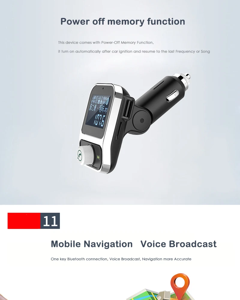 E1354 Bluetooth Car MP3 Player-8