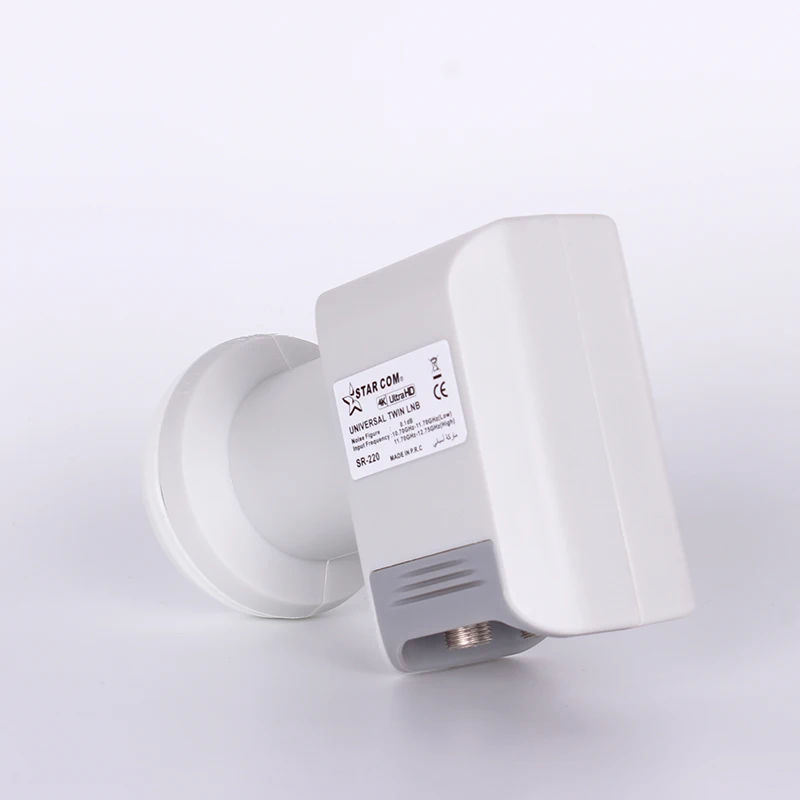 STARCOM Универсальный LNB Twin для спутникового ТВ приемника шум 0.1dB KU Band LNBF