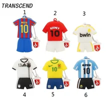 Transcend fine jersey soccer series memory stick flash drive USB high speed usb3.0 4GB 8GB 16GB 32GB 64GB disk Pendrive