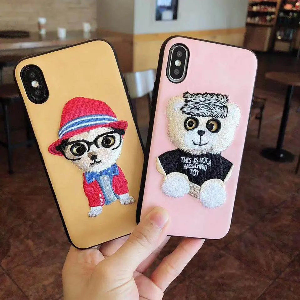 Мультфильм чехол для телефона iPhone 6 6S 7 8 плюс Чехол X ТПУ + PC XS XR MAX Капа