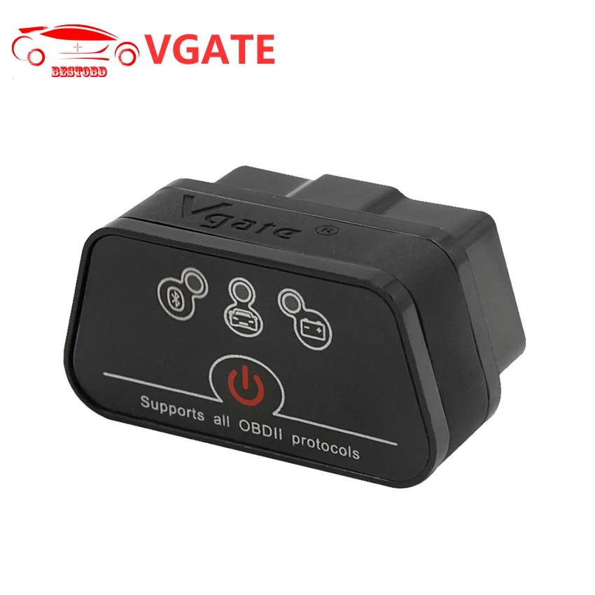 Prix pour OBD2 Outil D'analyse VGATE ELM327 V2.1 ICAR2 Bluetooth 3.0 Auto Diagnostic Scanner Soutien Android/Windows Prix pour OBD2 Outil D'analyse VGATE ELM327 V2.1 ICAR2 Bluetooth 3.0 Auto Diagnostic Scanner Soutien Android/Windows