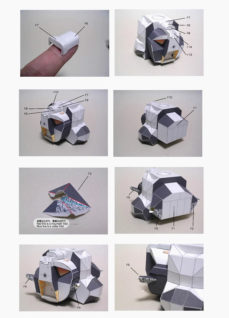Бумажная модель Apollo 11 лунный модуль руководство по проекту DIY
