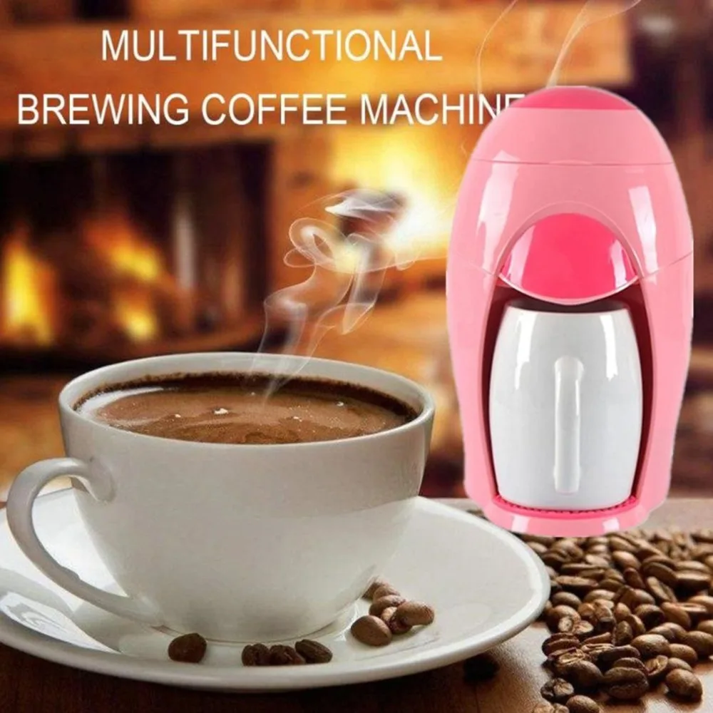 

Multi-Functional Single Cup Drip Coffee Makers Electric Household Electric Automatic Espresso Coffee Machine 300W Coffee Maker