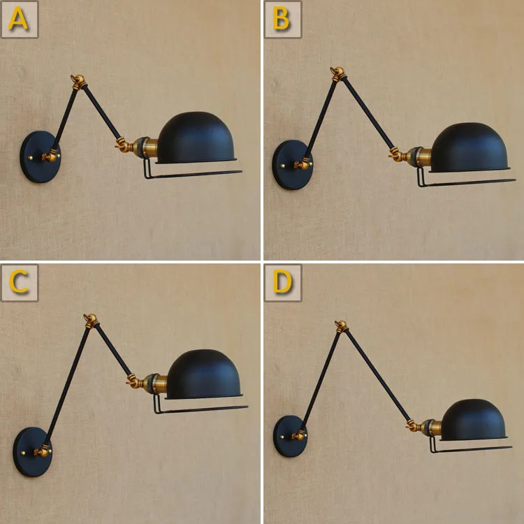 

Replica Designer Industrial Style Mechanical Arm France Jielde Adjustable Long Arm Wall Lamp Reminisce Retractable Vintage Lamp
