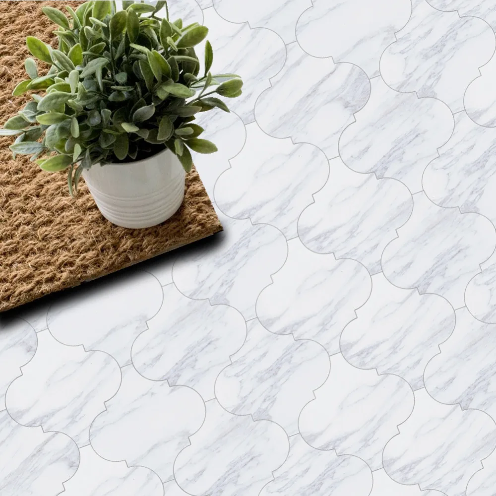 10 قطعة/المجموعة الأبيض الرخام نمط فانوس شكل لاصق أرضيات لاصق خلفية مقاومة للمياه ل معيشة غرفة نوم المنزل الديكور 10 قطعة/المجموعة الأبيض الرخام نمط فانوس شكل لاصق أرضيات لاصق خلفية مقاومة للمياه ل معيشة غرفة نوم المنزل الديكور