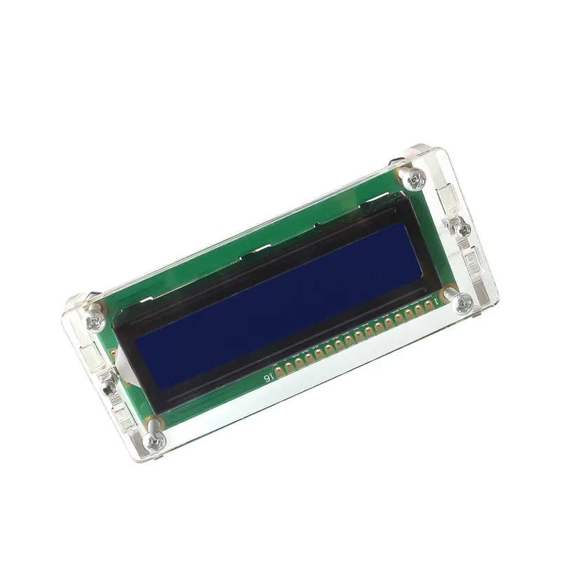 ЖК-дисплей 1602 lcd shell Oblique угол обзора прозрачный чехол не включает 1602 экранов