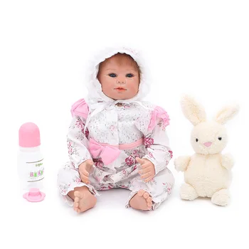 

Reborn doll juguetes 20"48cm lovely girl princess silicone baby reborn dolls gift for children playmate doll bebe dolls boneca