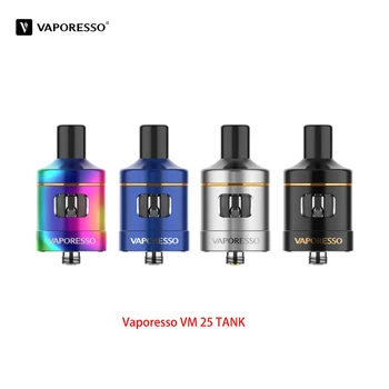 

Original Vaporesso VM 25 SubOhm Tank Atomizer 3ml Vape Tank Fiber Mesh Coil Smooth Bottom Airflow Electronic Cigarette