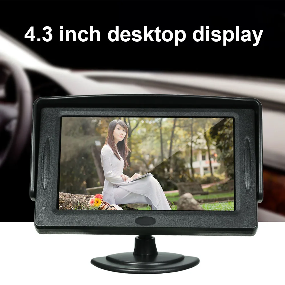 4.3 Inch TFT Color Display Sun Visor Car LCD Monitor Dashboard Screen