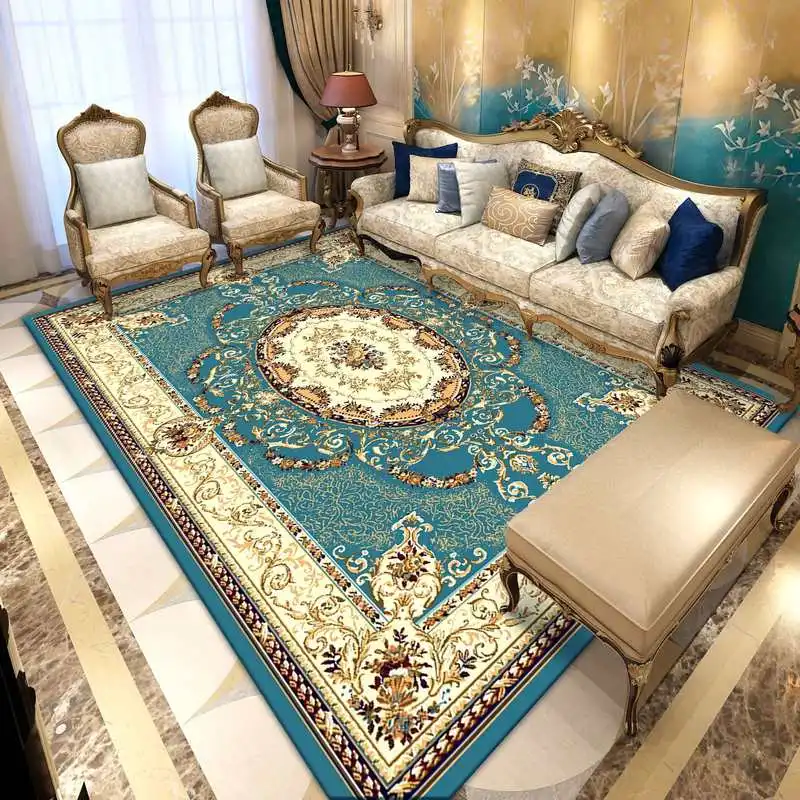  Iranian Persian Carpet Living Room Retro Carpet Bedroom Thick Polypropylene Rug Home Sofa Coffee Ta - 32978037112