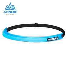 AONIJIE Регулируемый силиконовый спортивный ободок повязка для волос повязка для бега велоспорта йоги для бега трусцой для баскетбола фитнес-зала
