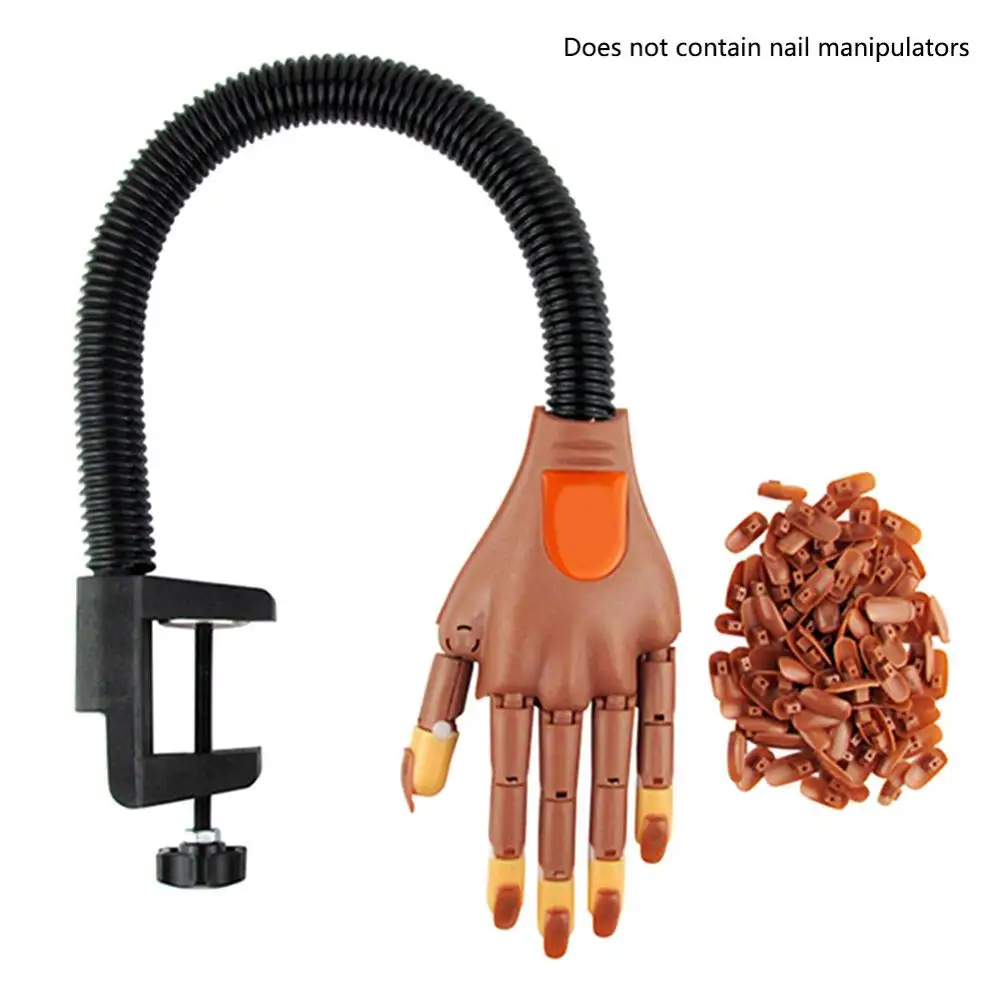

200Pcs/Set Nail Art Removable Practice Display Stand Tools Original Material Type Accessory False Nail DIY Tips for Trainning