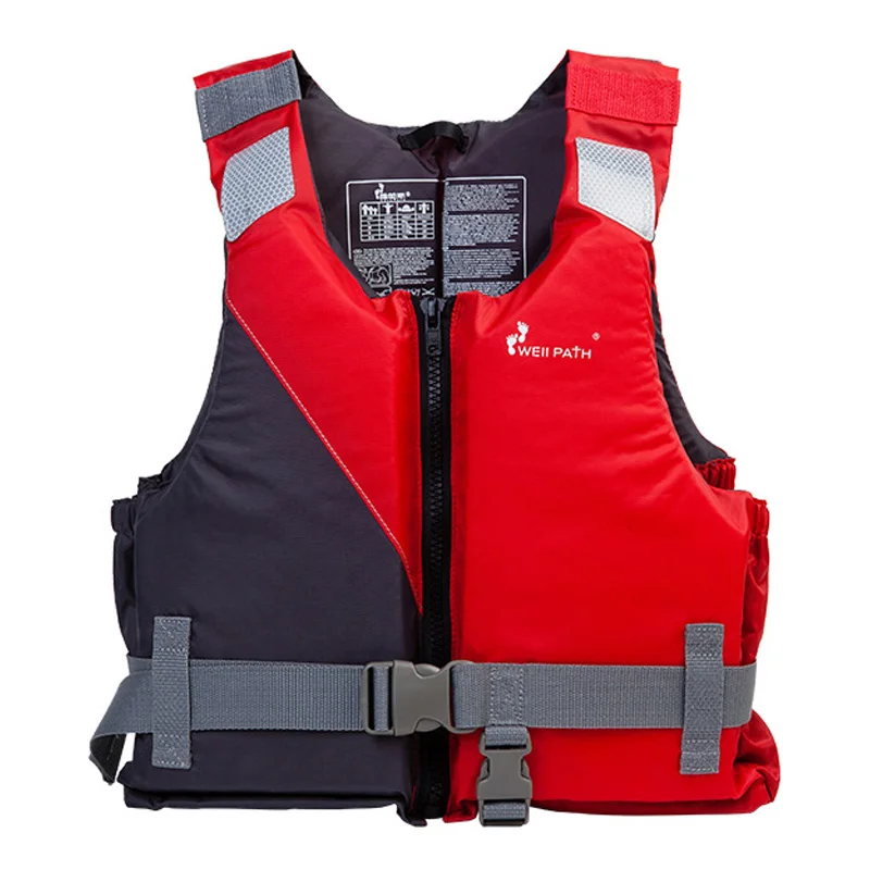 Men's Fishing Vest Adult Water Sport Safety Life Vest Foam Flotation