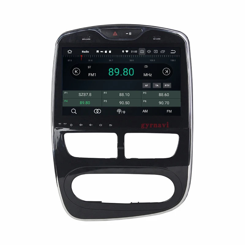 Excellent Octa core PX5 Android 8.0 car radio gps for Renault Clio with 4G RAM 32G ROM wifi 4g usb auto Multimedia 2