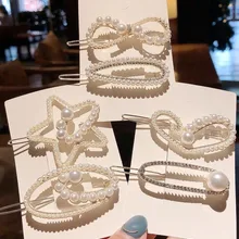 Горячая Мода 30 Стиль Женский жемчуг заколка для волос оснастка сердце круглая заколка для волос палочка, Шпилька для волос аксессуары для укладки волос для девочек